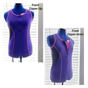 Active wear Nishiki Sleveless Biking Top sz M